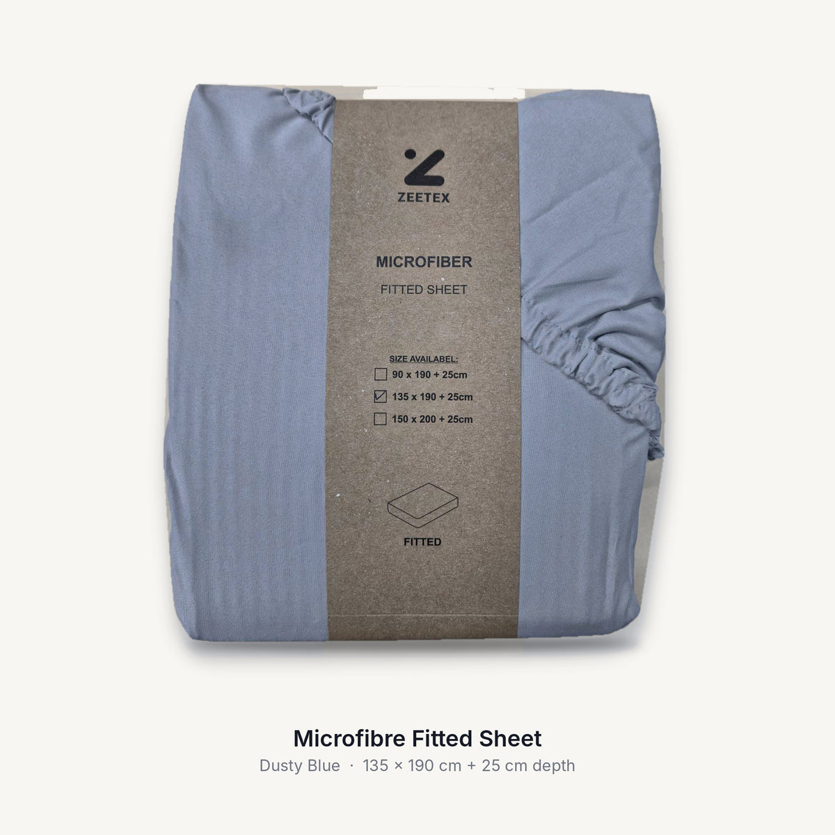 Microfibre Fitted Sheet Set