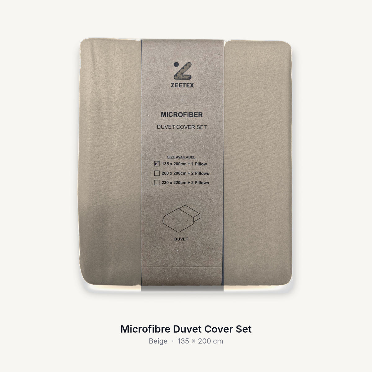 Microfibre Duvet Cover Set