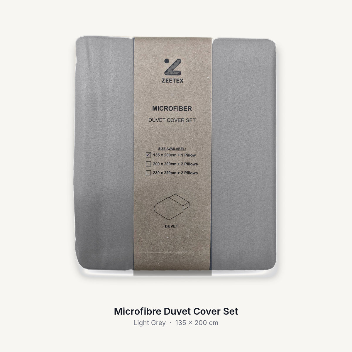 Microfibre Duvet Cover Set