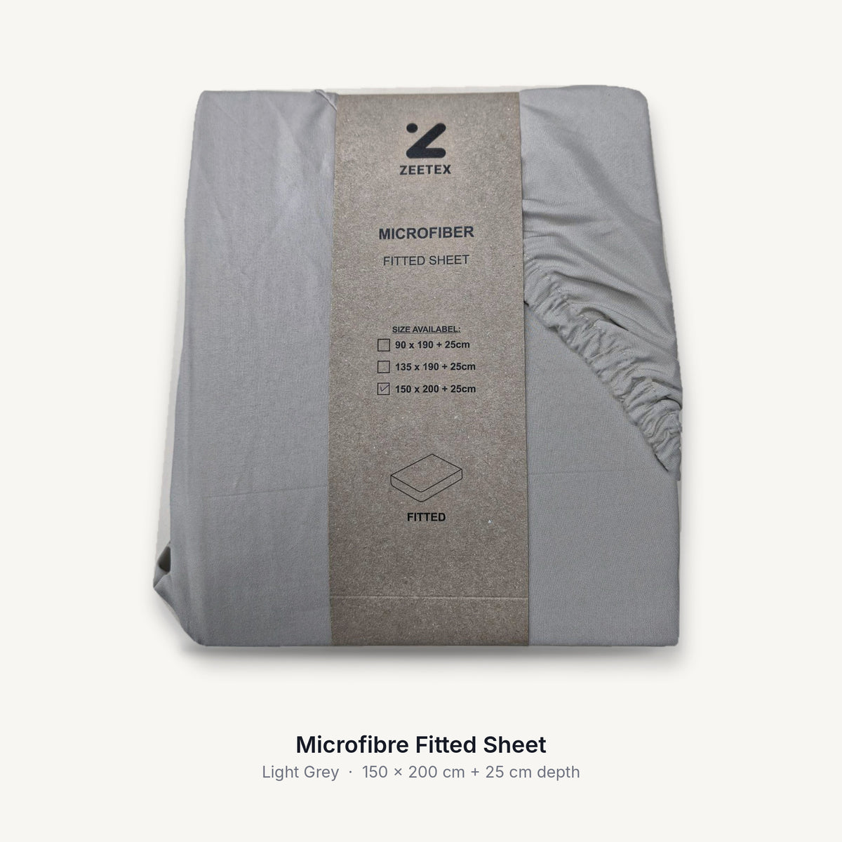Microfibre Fitted Sheet Set