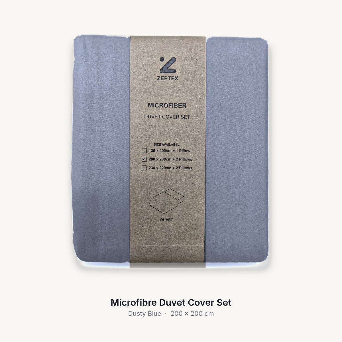 Microfibre Duvet Cover Set