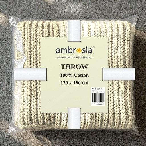 Chunky Knit Throw