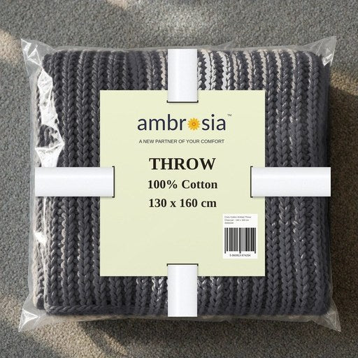 Chunky Knit Throw