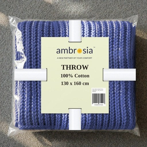 Chunky Knit Throw