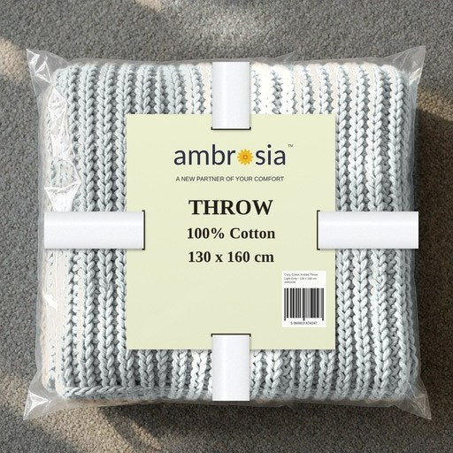 Chunky Knit Throw
