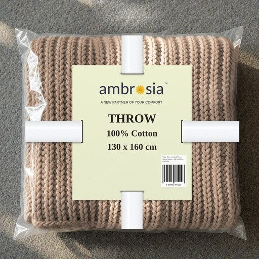 Chunky Knit Throw
