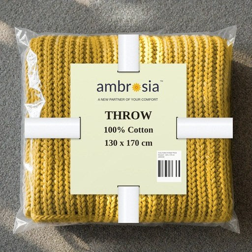 Chunky Knit Throw