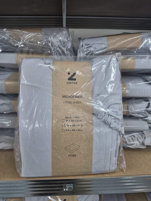 Microfibre Fitted Sheet Set